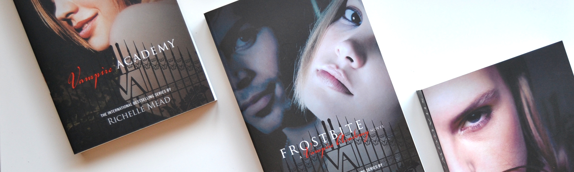 The Vampire Academy books by Richelle Mead