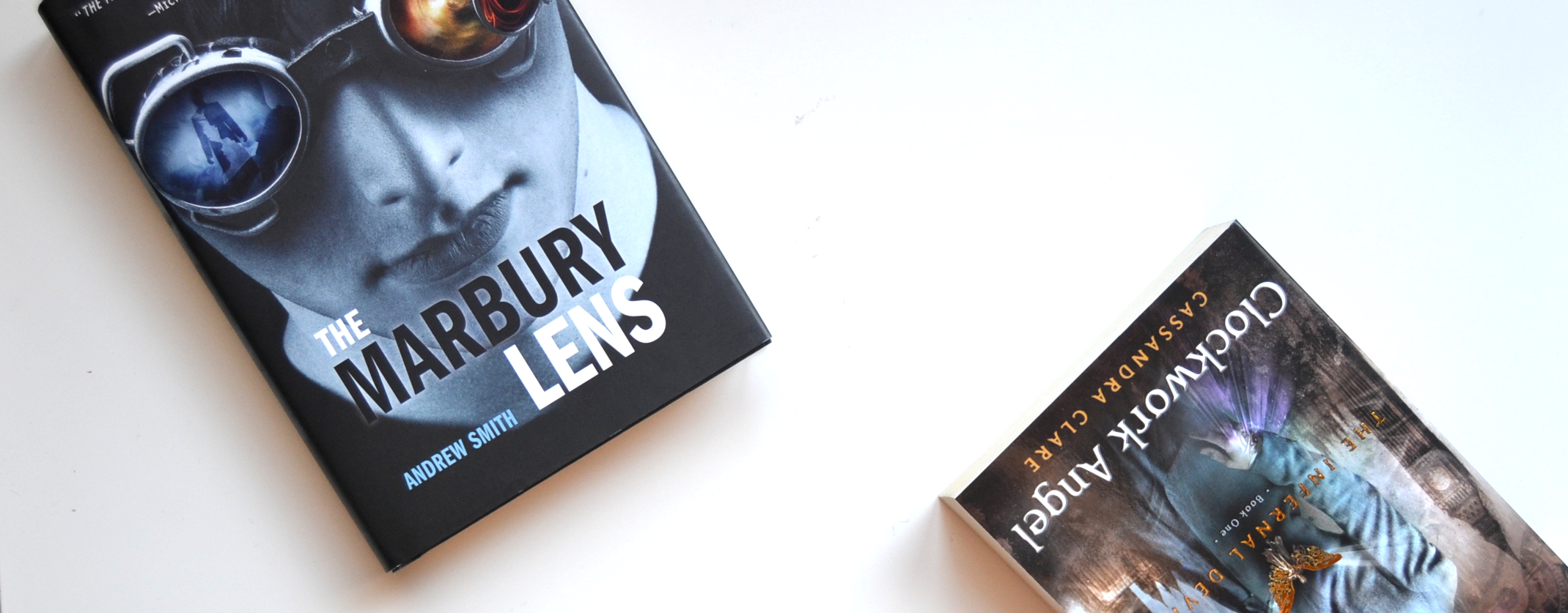 The Marbuy Lens and Clockwork Angel books